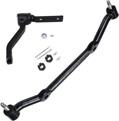 Detroit Axle - 2WD Front 10pc Kit To Chevrolet S10 Blazer GMC Jimmy Sonoma Isuzu Hombre 4 Inner & Outer Tie Rods 2 Sway Bar Links 2 Adjustment Center Link Rink abler Arm Arm in Saudi Arabia