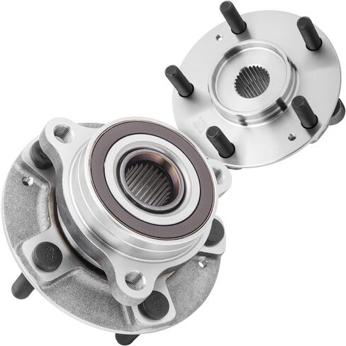 [2-Pack] 513420 - Hub Bearing Assembly Compatible with [Front] [Hyundai] 18-23 Kona, 19-21 Veloster, 19 Veloster N, 17-20 Elantra, 17-20 Elantra GT, 17-22 Ioniq, 17-21 Kia NIRO, [Rear] 21 Kia Seltos in Saudi Arabia