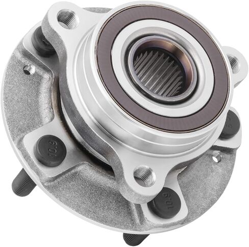 [2-Pack] 513420 - Hub Bearing Assembly Compatible with [Front] [Hyundai] 18-23 Kona, 19-21 Veloster, 19 Veloster N, 17-20 Elantra, 17-20 Elantra GT, 17-22 Ioniq, 17-21 Kia NIRO, [Rear] 21 Kia Seltos in Saudi Arabia