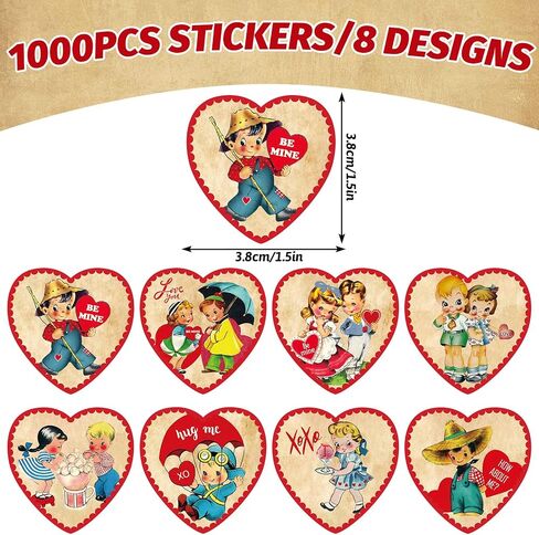Whaline 1000pcs St. Patrick's Day Stickers Roll Cartoon Leprechaun Shamrock Clover ملصقات ملصقات ذاتية للاصطدام لحفل العطلات الأيرلندية ، 8 تصاميم in Saudi Arabia