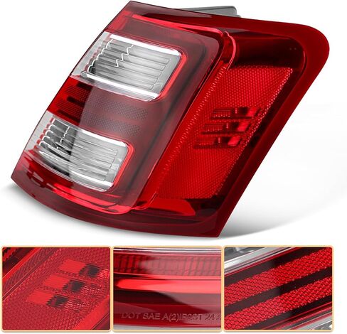 LED Outside Tail Light Assembly متوافق مع 2013 2014 2015 2015 2017 2018 2019 Ford Taurus Leachlight Brake Lamp Association (جانب الركاب الأيمن) in Kuwait