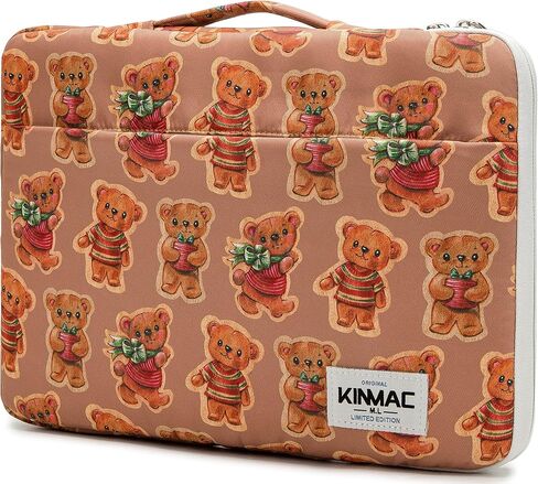 Kinmac 360° Cushion Protective Waterproof Laptop Case Bag Sleeve with Handle Compatible with LG Gram 16 inch and 15.6 inch-16 inch Laptop (Sea Grass) in Kuwait