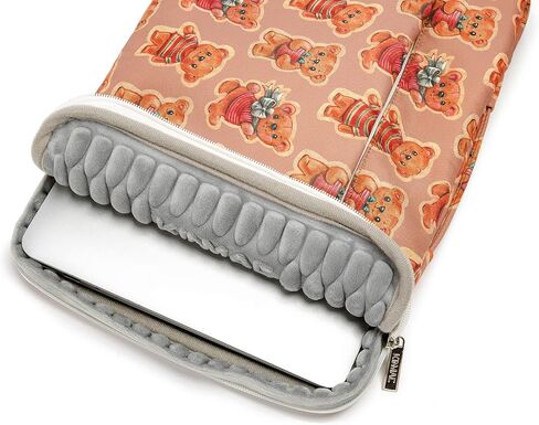 Kinmac 360° Cushion Protective Waterproof Laptop Case Bag Sleeve with Handle Compatible with LG Gram 16 inch and 15.6 inch-16 inch Laptop (Sea Grass) in Kuwait
