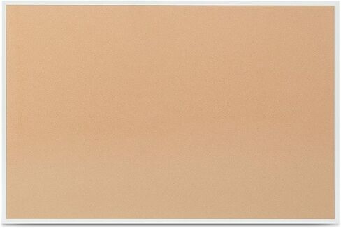 Staples 1682311 Standard Cork Bulletin Board Aluminum Finish Frame 3-Ft W X 2-Ft H in Saudi Arabia