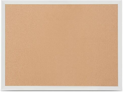 Staples 1682311 Standard Cork Bulletin Board Aluminum Finish Frame 3-Ft W X 2-Ft H in Saudi Arabia