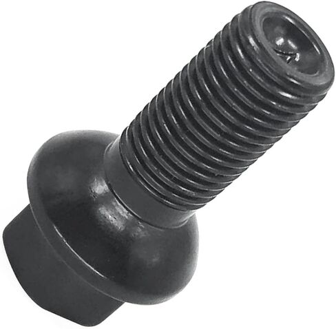 Wheel Lug Bolt 0009908307 for Mercedes Benz ML320 ML55 E320 E500 E55 SL550 ML450 C350 2012 2013 2014 2015 2016 2017, Black in Saudi Arabia