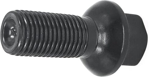 Wheel Lug Bolt 0009908307 for Mercedes Benz ML320 ML55 E320 E500 E55 SL550 ML450 C350 2012 2013 2014 2015 2016 2017, Black in Saudi Arabia
