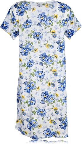 Jeffrico Womens Lightgowns Sleepwear Soft Pajama Dress Nightshirts in Kuwait