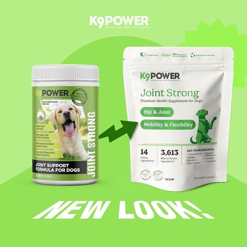 K9 Power Young at Heart Senior Dog Multivitamin 1 رطل - مكمل متقدم لكبار السن - يدعم الدماغ والقلب والرؤية وصحة المفاصل والتنقل in Saudi Arabia