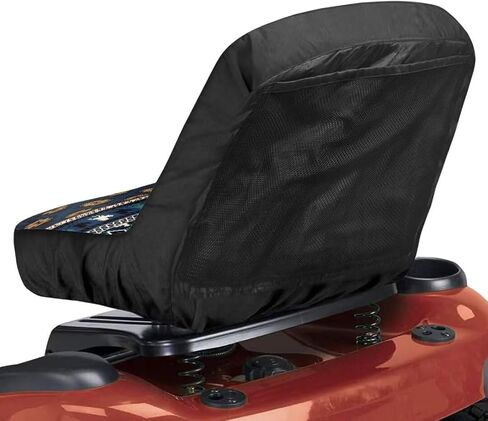 American Flag Universal Tractor Seat Cover Forklift Seat Cover Cushion Pad Universal Fit for Skid Loader Backhoe in Kuwait