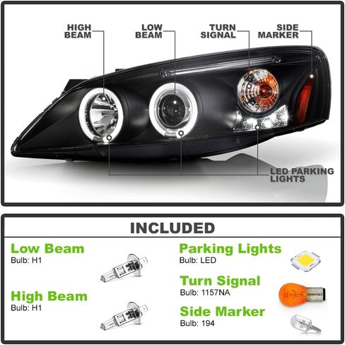 Acanii - لعام 2005-2010 Pontiac G6 W/O CTF حزمة LED HALO RIP in Saudi Arabia