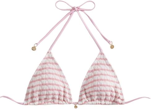 Wdirara Women Women's Halter Triangle Bikini Top Top Top Top Backless String Tops in Saudi Arabia