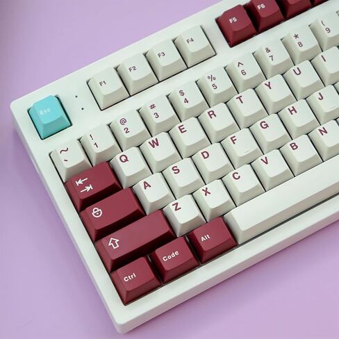163 Keys Classic Blue Keycaps Cherry Doubleshot Keycaps Set Fit for ISO ANSI 95% 75% 65% 60% Mechanical Keyboard Cherry Mx Gateron Switches in Kuwait