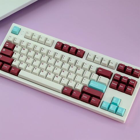 163 Keys Classic Blue Keycaps Cherry Doubleshot Keycaps Set Fit for ISO ANSI 95% 75% 65% 60% Mechanical Keyboard Cherry Mx Gateron Switches in Kuwait