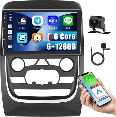 [2+64GB] Inefala for Dodge Durango 2014-2020 Android Car Radio Stereo with Wireless CarPlay Android Auto, 9 Inch HD Touchscreen with GPS WiFi Bluetooth FM/RDS SWC Canbus Backup Camera MIC in Saudi Arabia