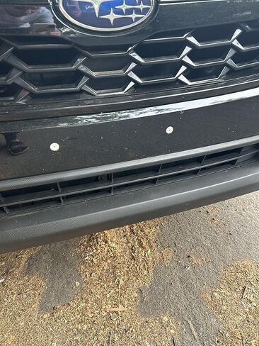 لوحة رخصة الأمامية Mount Bracket Round Hole Adapter Kit لـ Subaru Legacy 1990-2025 - حامل اللوحة مع محولات (مرساة للتبديل) - البراغي - ملحقات التثبيت - لوحة الترخيص - CAR. in Saudi Arabia