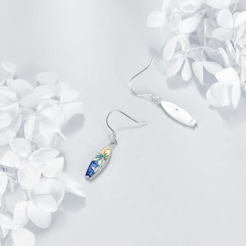 Ocean Earrings Sterling Silver Sea Animal Dangle Drop Earrings Ocean Jewelry Birthday Gifts for Women in Saudi Arabia