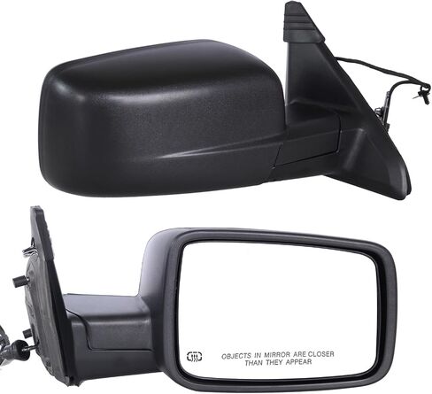 Marretoo for Dodge Ram Side Mirror replacement Left Driver for 2014-2018,Ram 1500, 2019-20221500 Classic, 2013-2018 RAM 2500 Accessories With Power Glass Heated Sensors Black6 8462819AA(6Pins) in Saudi Arabia