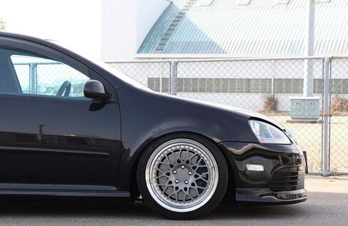 Ijdmtoy Euro Lens Clear House Pritfle Marker Marker Housings متوافقة مع فولكس واجن 2006-2009 MK5 Golf/GTI Rabbit ، 2005-2010 Jetta ، 2008 R32 ، استبدل مصابيح OEM Amber Sidemarker in Saudi Arabia