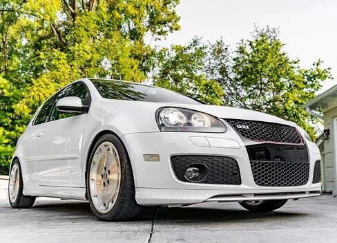 Ijdmtoy Euro Lens Clear House Pritfle Marker Marker Housings متوافقة مع فولكس واجن 2006-2009 MK5 Golf/GTI Rabbit ، 2005-2010 Jetta ، 2008 R32 ، استبدل مصابيح OEM Amber Sidemarker in Saudi Arabia