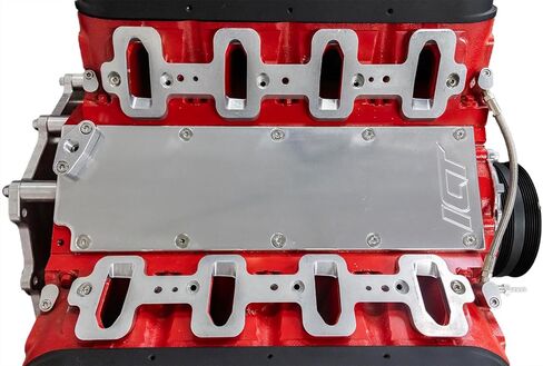 ICT Billet LS Gen 4 O-ringed Valley Pan Cover Plate w/Oil Sensor Port, Natural in Saudi Arabia