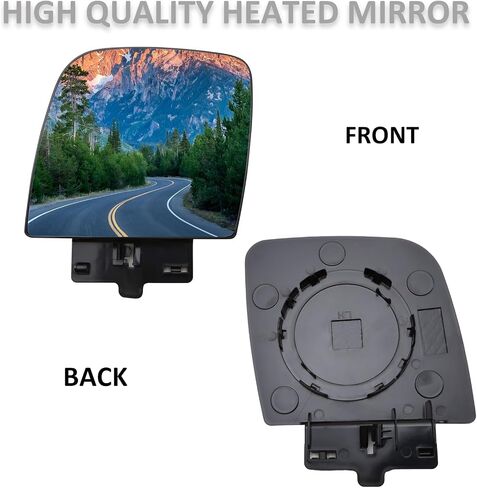 استبدال المرآة الجانبية للركاب لـ Ford E150 1992-2007 E250 1992-2007 E350 1992-2007 E450 1999-2007 E550 2002-2003-Glass Glass ، View View Glass in Saudi Arabia