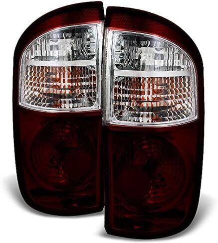 Akkon - لـ 04-06 Toyota Tundra 4 Door Double Cab Pickup Truck Red Clear Light in Saudi Arabia