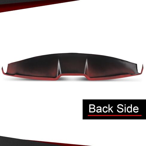 CrossDesign Red Dash Cover Dashboard متوافقة مع Ford Mustang Base Model 2005-2009 in Saudi Arabia