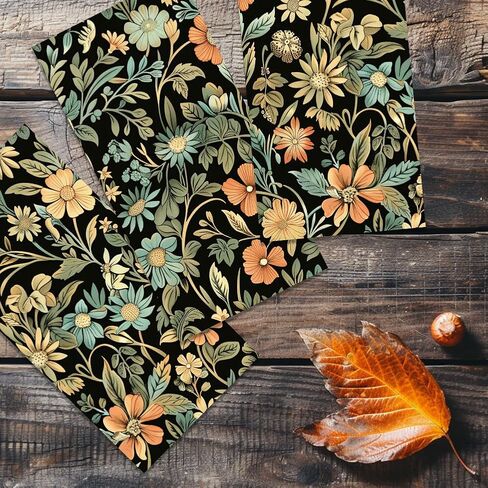 3 Sheet White Flower Rub on Transfers Vintage Decorative Design Rub on Transfers for Crafts Durable Floral Rub on Stickers Decal for Furniture Home Office Wall Wood Paper Decor 5.9''*11.8'' in Kuwait