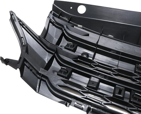FZJDSD 2PCS Black Chrome Front Upper Grill Assembly Molding Trim Grille BT4Z8200E Compatible with Ford Edge 2011-2014 in Saudi Arabia