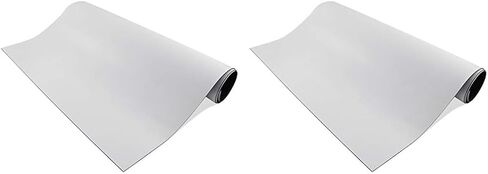 Master Magnetics 08505 Magnet Maker Flexible Magnetic Sheet - Non Adhesive, 12" Wide, 24.5" Long, White Vinyl Front in Saudi Arabia
