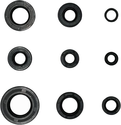 9 Pcs Engine Oil Seal Kit Seals Fit for Honda XL600R 1983-1987 XR600R XL600 XR600 1985-2000 in Saudi Arabia