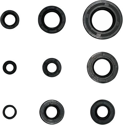 9 Pcs Engine Oil Seal Kit Seals Fit for Honda XL600R 1983-1987 XR600R XL600 XR600 1985-2000 in Saudi Arabia
