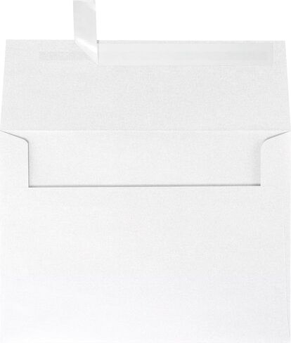 LUXPaper A7 Invitation Envelopes | Peel & Press | 5 1/4" x 7 1/4" | Flame Metallic | 80lb. Text | 50 Qty in Saudi Arabia