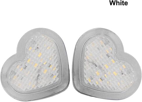 Heart Shaped Side Marker, LED Light, Heart LED Side Signal Light, Fit for 12-24V Cars, Vans, Trucks, Trailers, Red Light in Saudi Arabia