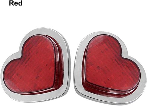 Heart Shaped Side Marker, LED Light, Heart LED Side Signal Light, Fit for 12-24V Cars, Vans, Trucks, Trailers, Red Light in Saudi Arabia