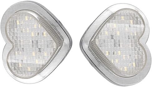 Heart Shaped Side Marker, LED Light, Heart LED Side Signal Light, Fit for 12-24V Cars, Vans, Trucks, Trailers, Red Light in Saudi Arabia