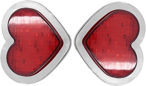 Heart Shaped Side Marker, LED Light, Heart LED Side Signal Light, Fit for 12-24V Cars, Vans, Trucks, Trailers, Red Light in Saudi Arabia