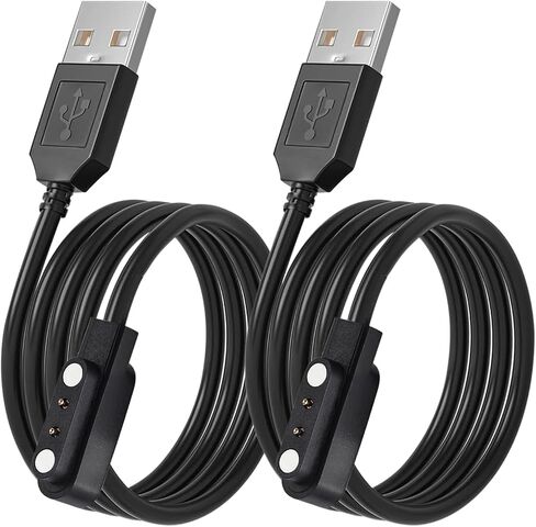 Tonton Dog Bark Collar Charger Power Cord, USB Magnetic Charging Cable Compatible with DINJOO TC-03 Dog Bark Collar and TC03Pro Shock Collar, Replacement Charger for DINJOO TC03 Dog Training Collar in Saudi Arabia