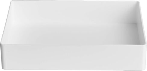 Amazon Basics Rectangular Plastic Desk Organizer Bundle, Letter Tray 2-Pack/Accessory Tray, White in Saudi Arabia