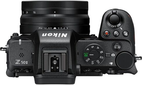 Nikon Z50II Mirrorless Camera 4K DX Body 1784 Bundle with Deco Gear Photography Backpack +LED + Pack of 2 64GB Memory Cards + Software & Accessories Kit in Kuwait