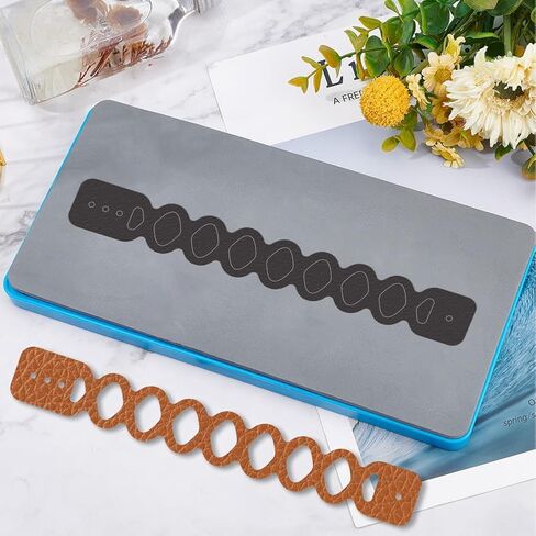 SUPERDANT Leather Card Holder Cutting Dies Sleeve Card Holder Leather Craft Die Cutter Card Case Wooden Die Cuts Vintage DIY Art Slim Wallet for Men Women Business Card Holder in Saudi Arabia