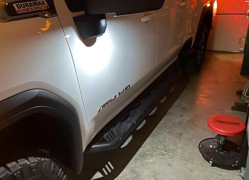 Ijdmtoy White 18-SMD LED Under Mirror Puddle Lights متوافقة مع 2007-2014 Chevrolet Avalanche Silverado Silverado Suburban/Tahoe ، GMC Sierra Yukon ، Cadillac Escalade ، إلخ in Saudi Arabia