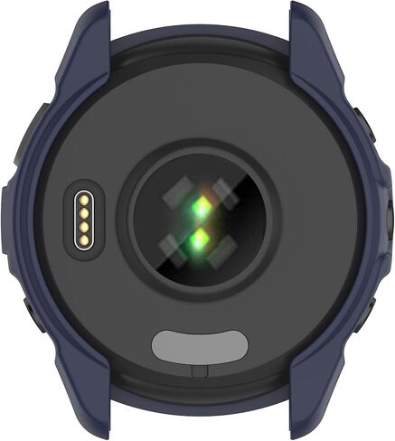 3 Pack Cases Cover Compatible with Garmin Forerunner 265 Music 46mm Watch Case TPU Smartwatch Accessories (Black,Black,Black) in Kuwait