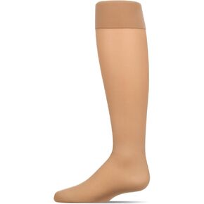 MeMoi Women's Silky Sheer 30 Denier Knee High Sock in Kuwait