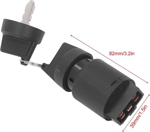 HAPIDIVIDA IGNITION START SWITCH ، Start Start Lock Standard High الكفاءة مفتاح مفتاح لمولد CAPE 6500 6700 427 186F in Saudi Arabia