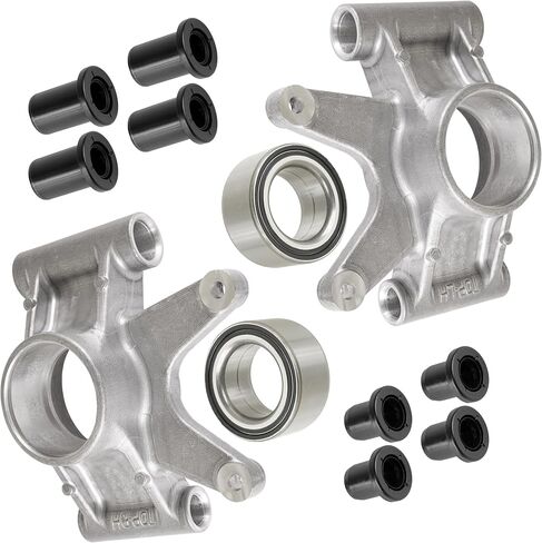 Caltric Rear Knuckles and Bearing Bushings Compatible with Polaris Scrambler 850 2013-2021 XP 1000 2014-2020 / Sportsman XP 850 2010-2015 SP 850 2015-2021 in Saudi Arabia