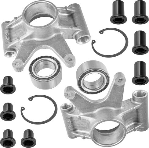 Caltric Rear Knuckles and Bearing Bushings Compatible with Polaris Scrambler 850 2013-2021 XP 1000 2014-2020 / Sportsman XP 850 2010-2015 SP 850 2015-2021 in Saudi Arabia