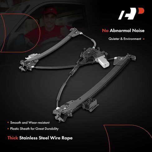 A-Premium Front Left Driver Side Electric Power Window Regulator with Motor Compatible with Tesla Model S 2012-2021 in Saudi Arabia