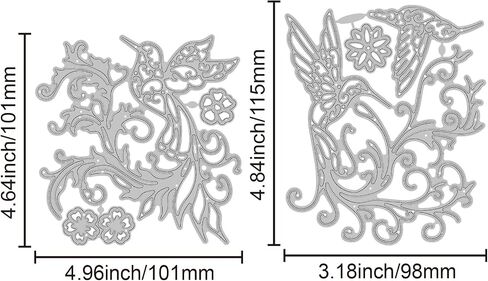 GLOBLELAND Cute Singing Birds Cutting Dies for DIY Scrapbooking Metal Musical Notes Cut Dies Spring Flower Animals Die Cuts for Card Making Embossing Photo Album Craft Decor in Saudi Arabia